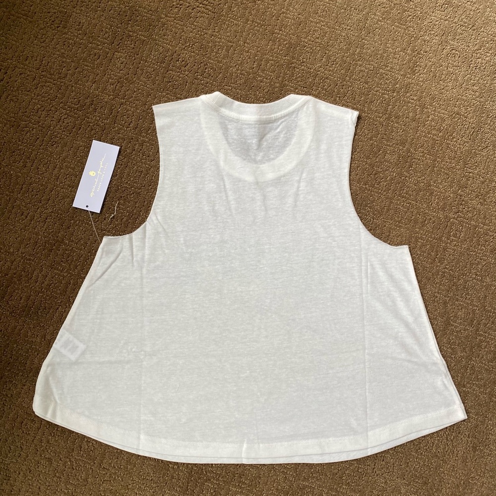Spiritual Gangster Happy Crop Tank Top - Picture 8 of 8